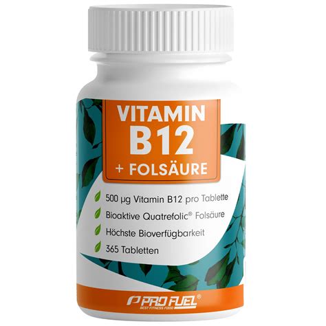 ProFuel VITAMIN B 12 Folsäure 365 St Shop Apotheke