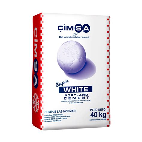 Cemento Blanco Cimsa INTACO Panamá