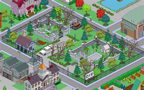 Springfield Simpsons Springfield Tapped Out Game Level Design Game