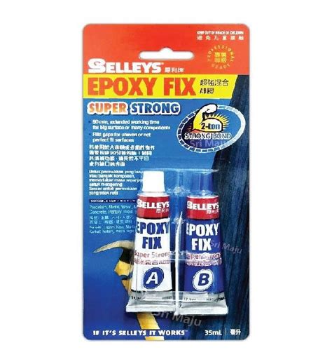 Selleys Epoxy Fix Super Strong 35ml Adhesives And Sealants Selangor Malaysia Kuala Lumpur Kl