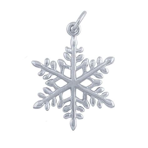 Sterling Silver Snowflake Pendant Riogrande