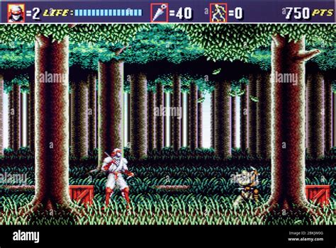 Shinobi Return Of The Ninja Master Sega Genesis Mega Drive