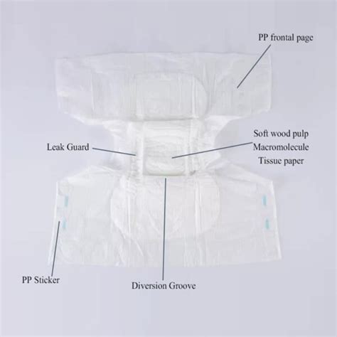 Ultra Thick Disposable Adult Diaper Made In China Diaper Factory