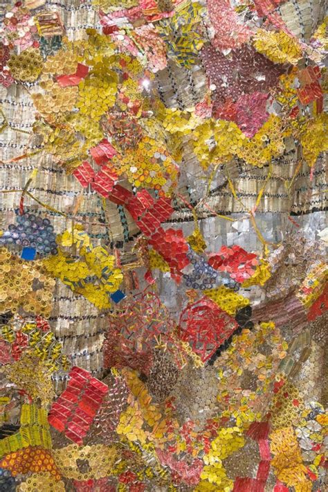 El Anatsui S Towering Site Specific Installation Is Unveiled At Tate