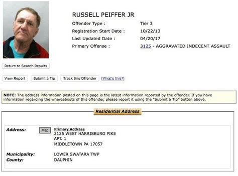There Are More Than Lifetime Registered Sex Offenders Living In Dauphin County Part