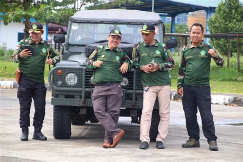 Upacara Penutupan Pelatihan Satpam Di Kawasan Industri Nusantara Pt