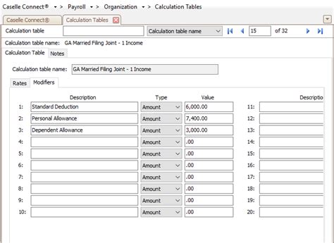 State Of Georgia Payroll Tax Withholding Tables Brokeasshome