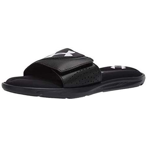 Under Armour Mens Ignite Vi Slide Sandal With Memory Foam