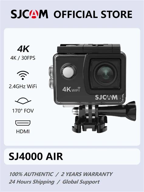 Sjcam Sj4000 C Mera De A O A Rea V Deo 4k 30m Prova D