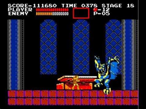 Castlevania NES Final Boss Dracula No Damage No SubWeapons YouTube