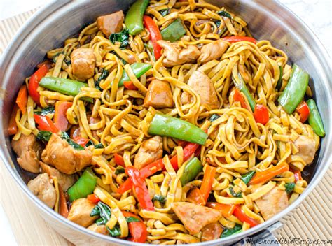 Chicken Lo Mein Homemade Takeout Style My Incredible Recipes