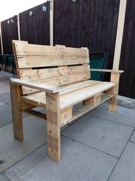 DIY Pallet Bench Easy Pallet Ideas Pallet Ideas Easy Pallet Bench