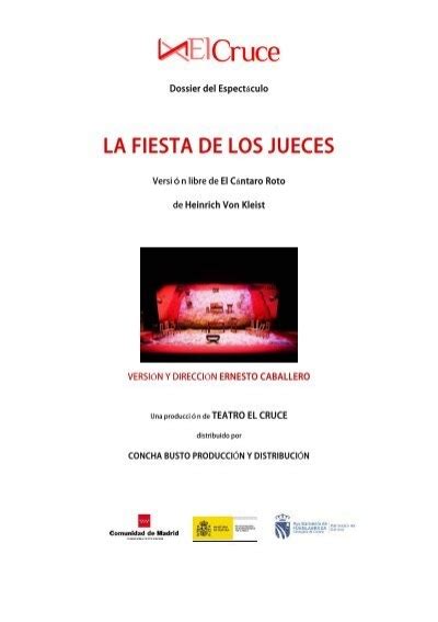 La Fiesta de los Jueces dossier del espectÃculo Publiescena