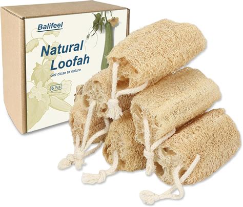 Amazon Natural Loofah Sponge Organic Loofa Exfoliating Body