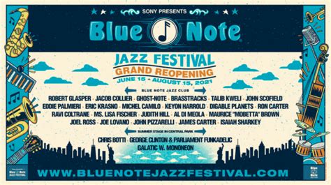 Blue Note NYC to Celebrate Reopening with Blue Note Jazz Festival Feat ...