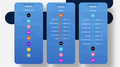 NYC Ferry App Redesign by Aisha Lopez – SVA Design