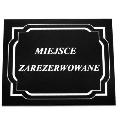 Miejsce Zarezerwowane