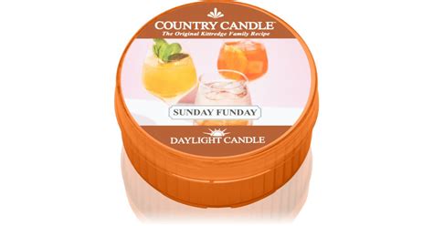 Country Candle Sunday Funday Tealight Candle Notino Co Uk