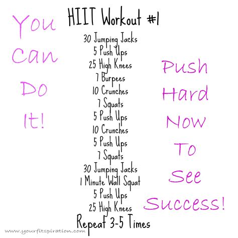 Pin On HIIT Workouts High Intensity Interval Training, 50% OFF