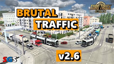 ETS2 1 44 Brutal Traffic V2 6 By Kass Traffic Mod YouTube