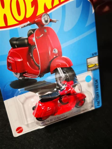 Hot Wheels Vespa Ss Super Sprint Red First Edition Hobbies Toys Toys Games On