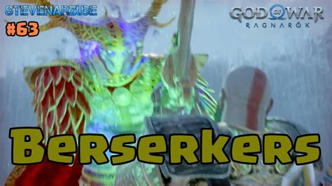 Todos Los Berserkers God Of War Ragnarök YouTube