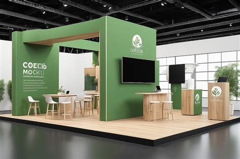 Premium Photo Sustainability Conference Branding Mockup Integrate The