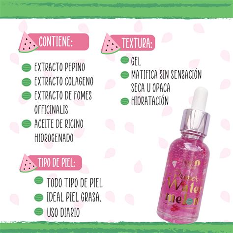 Primer Serum Watermelon Trendy Compra Maquillaje Al Por Mayor En