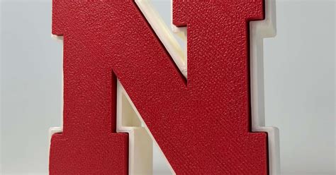 University of Nebraska logo by Dany Sánchez | Download free STL model ...