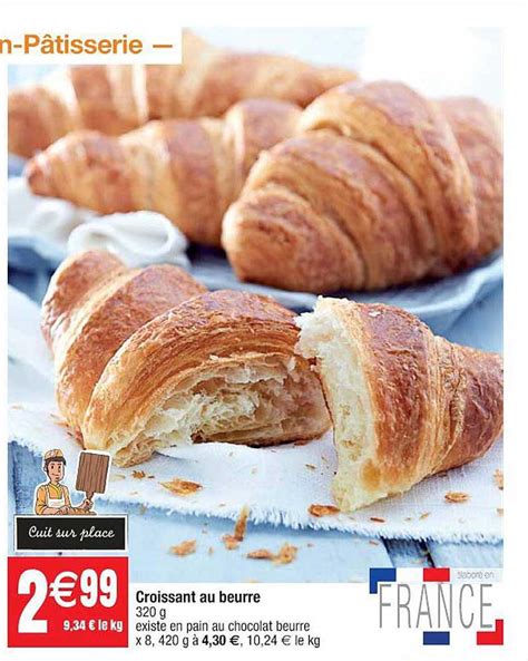 Promo Croissant Au Beurre Chez Cora Icataloguefr