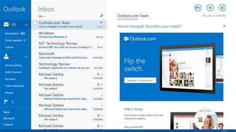 Microsoft Gives Windows 81 Mail App An Outlook Style Makeover Techradar