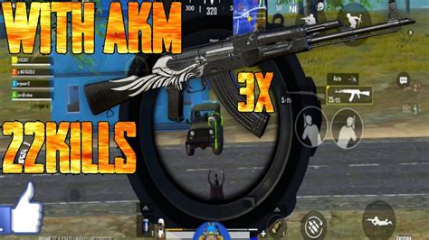 AKM 3x Is Op In Pubg Mobile Lite 22 Kills With AKM After New Pubg