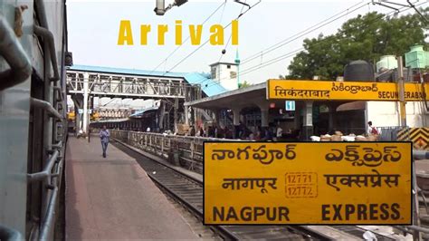 12772 Nagpur Secunderabad Sf Express Arriving At Secunderabad Jn