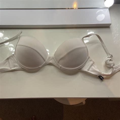 White Purple Plt Bikini Top Size6 Dm If You Want Depop