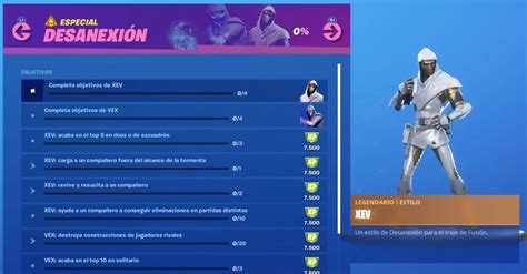 Desanexión En Fortnite Retos De La Skin Del Nivel 100 Cómo Completar