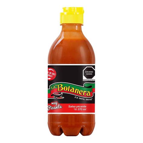 Salsa La Botanera Muy Picante De 370 Ml Walmart