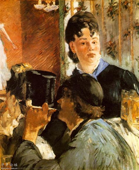 Artwork Replica The Waitress Bocks 1879 By Edouard Manet 1832 1883