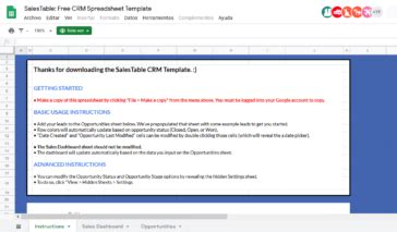 Cómo mejorar y rastrear tus ventas con un CRM basado en Google Sheets