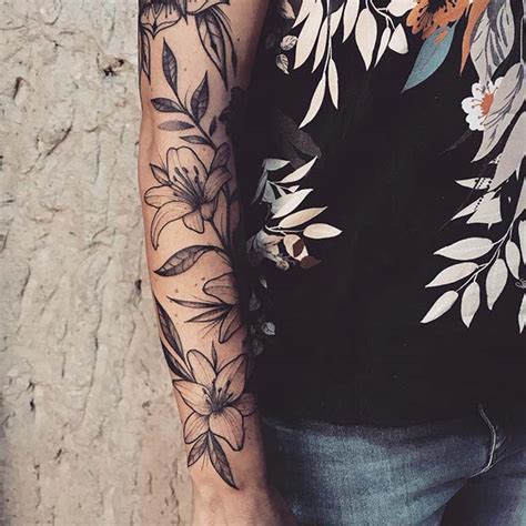 Pretty Lily Tattoo Ideas For Women Stayglam