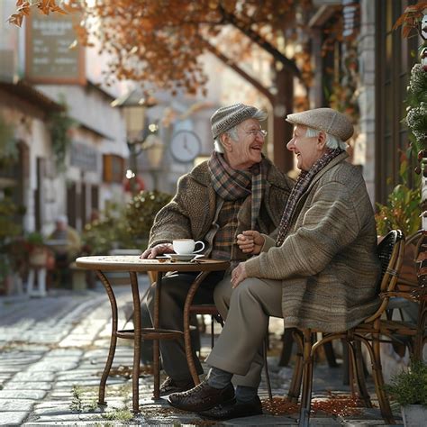 Fotos D De Una Pareja De Ancianos Felizmente Casados Buen Ejemplo De