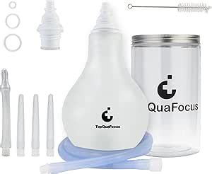Amazon Topquafocus Extra Large Anti Back Flow Anal Douche For Men