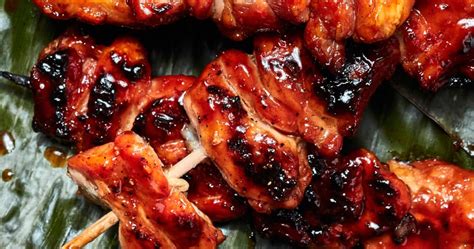 Filipino Chicken Barbecue Skewers Inihaw Na Manok Punchfork