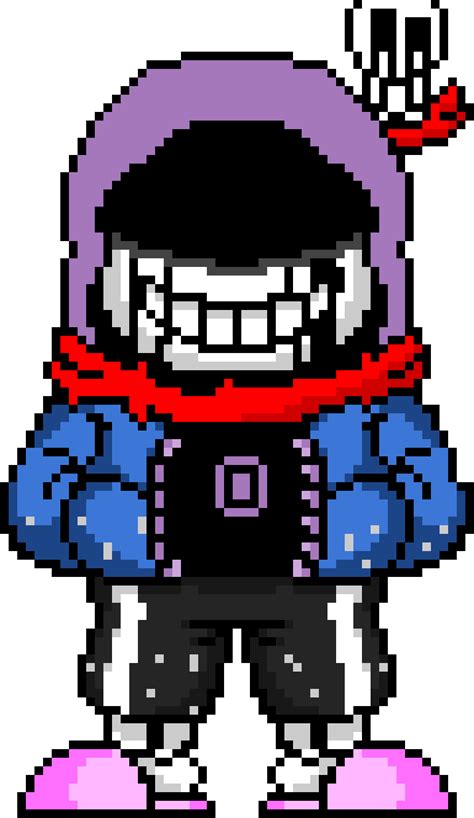 Killer Dust Sans Pixel Art