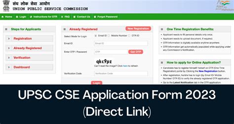 Upsc Ias Application Form 2023 Printable Forms Free Online