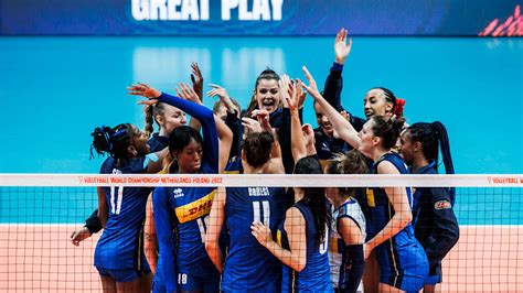 Pallavolo Femminile Le Partite Dell Italia Dai Quarti Di Finale In