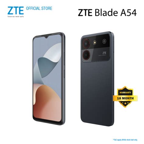 ZTE Blade A54 8(4+4)GB+128GB, Octa-core 1.6GHz, 13MP AI dual-camera ...