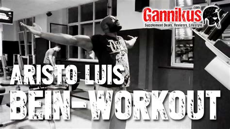 Aristo Luis Bein Workout Mcfit Berlin Wedding Youtube