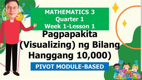 Mathematics Quarter Week Pagpapakita Ng Bilang Hanggang