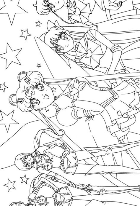 Sailor Moon Da Colorare 7 Disegni Da Colorare