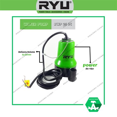 Jual Ryu Rwp Dc Pompa Celup Air Dc V Water Pump Rwp Dc